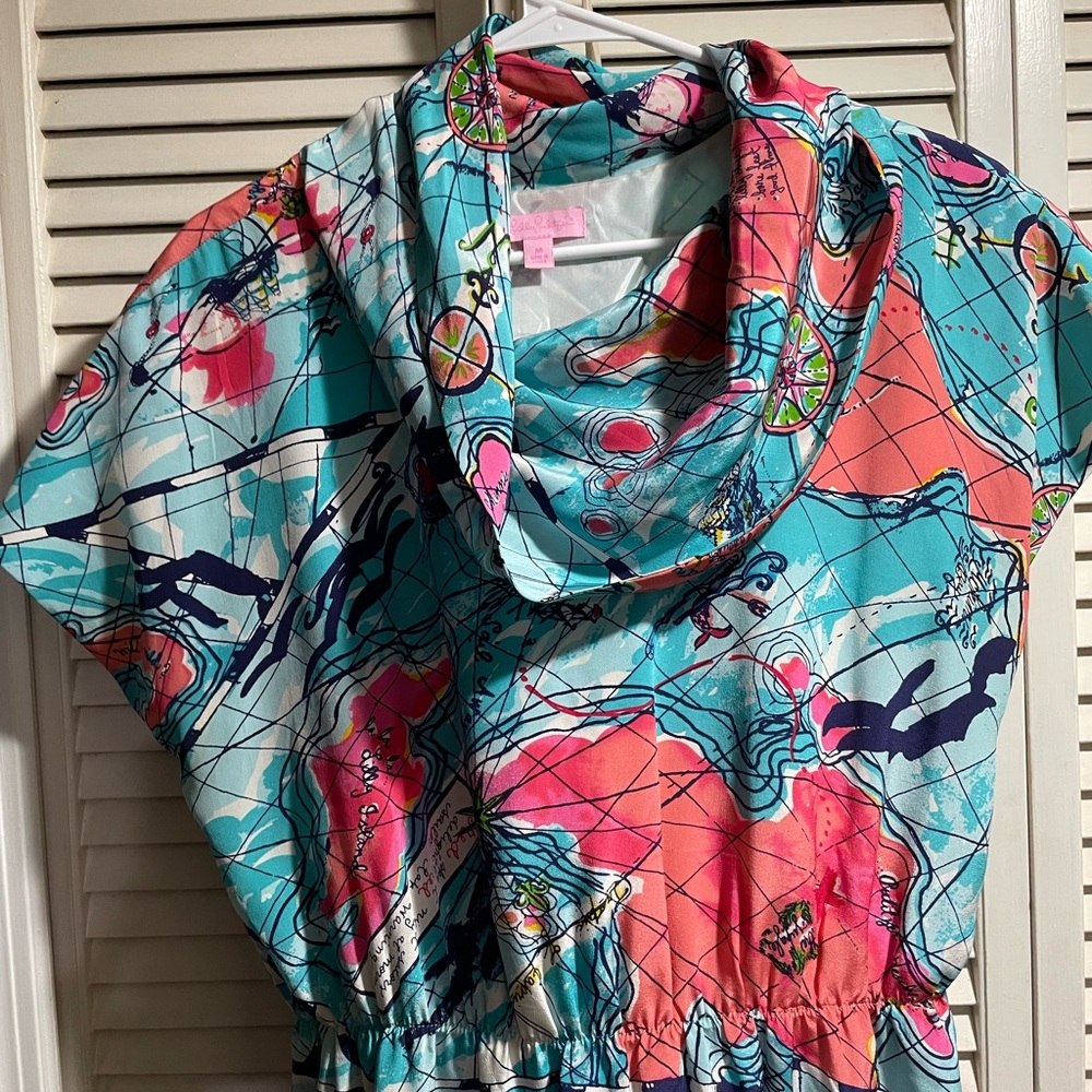 Lilly Pulitzer silk dress